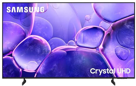Samsung Crystal UHD U8070F 4K 85 Zoll (216 cm) LED Fernseher, Crystal Prozessor 4K, MetalStream Design, SmartThings, AI Upscaling, Gaming Hub, Knox Security, Smart TV, 85U8070F (2025)