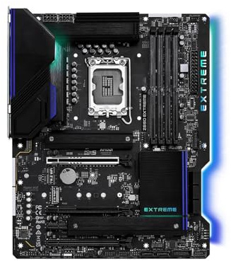 Carte Mere pc Carte Mère Fit for ASROCK Z690 Extreme LGA1700 Intel DDR4 128 Go M.2 ATX Compatible I7-14700 I5-14400 I7-13700 I3-13100