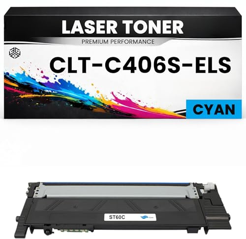 Toner CLT-C406S / ELS Cyan für Samsung CLTC406S Premium Alternative Günstig CLP-366/368/360/365 CLX-3306/3306FN/3300/3305/3305FW Xpress C410W/460W