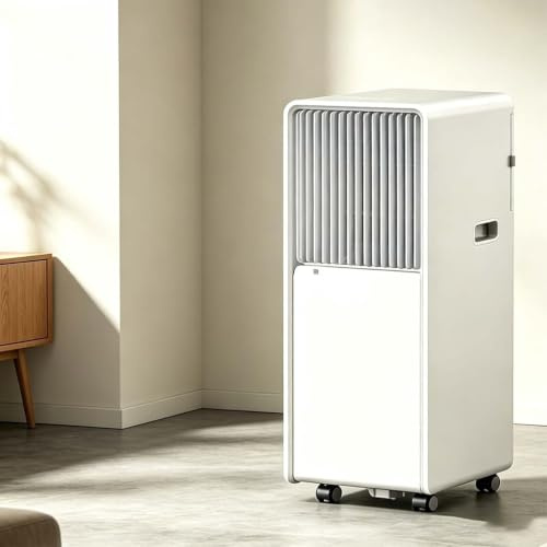 LCAIHONG Condizionatore d'Aria Portatile 4-in-1, climatizzatore a Pompa di Calore Inverter con Raffreddamento, Riscaldamento, deumidificazione e Ventilazione, Pannello i, Domanda 8