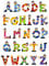 5 Sevi Holzbuchstaben Clown für Wunschname inkl Geschenkverpackung Türbuchstaben Kinderbuchstaben Holz Dekobuchstaben