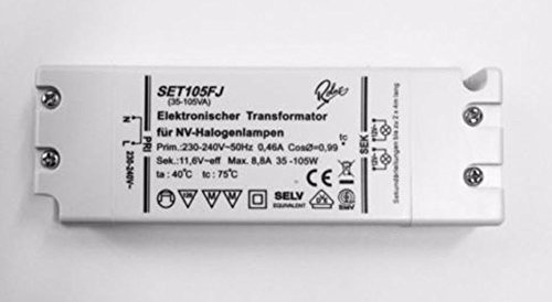 Self/Rolux SET105FJ Halogen Trafo Transformator 35-105 Watt dimmbar