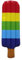 JET LAG Matelas Gonflable Glace - L. 175 cm
