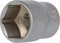 BRILLIANT TOOLS BT021815 Douille 6 pans 3/8, 21 mm [Powered by KS TOOLS]