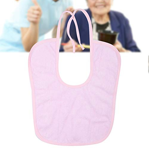 Professionelles Lätzchen für Erwachsene, wasserdichtes älteres Lätzchen, erwachsenes Speicheltuch für Mahlzeiten + Essschürze, Kleiderschutz für Frauen und Männer Schützen Sie die Kleidung(31*42-2 #)