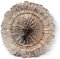 allgala 13-Inch 6-Pack Heavy Quality Round Charger Plates-Reed Rose Gold-HD80333