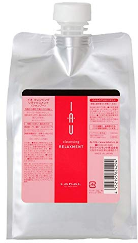Lebel IAU Cleansing Relaxment Hair Shampoo - 1000ml - Refill (Green Tea Set)