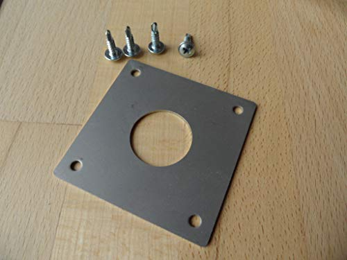 Nistkasten Spechtschutz rostfrei Edelstahl mit Montagematerial 28mm 32mm 45mm Meisenkasten Starenkasten Nesträuber (Spechtschutz, 28mm Blaumeise)