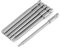 Juego de brocas de llave Allen de cabeza hexagonal de 6 piezas de 100 mm, destornillador Torx largo, brocas de acero de aleación S2 con vástago hexagonal de 1/4 pulgada