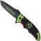 Eva Shop® Premium Zombie Dead Folder Einhandmesser Taschenmesser Klappmesser Outdoor Survival Messer mit 9 cm Edelstahlklinge - Ideal für Freizeit, Arbeit, Wandern, Camping, Jagd UVM. 83949