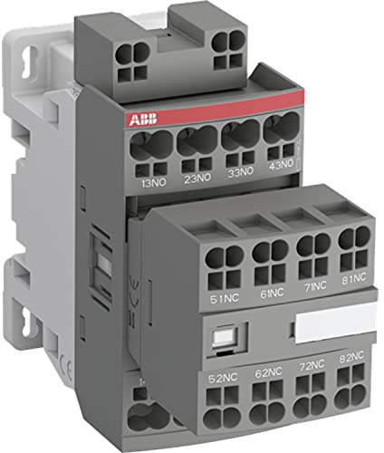 1SBH136005R2244 NFZ44EK-22 4 Hilfskontakte NO und 4 Hilfskontakte NC, 48-130V50/60HZ-DC, grau, 11,05 x 4,5 x 9,23 cm