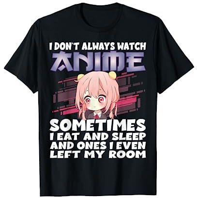 Watch Anime Girl Graphic Manga Anime Merch Japanisch T-Shirt