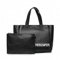Patrizia Pepe Maxilogo Shopper schwarz