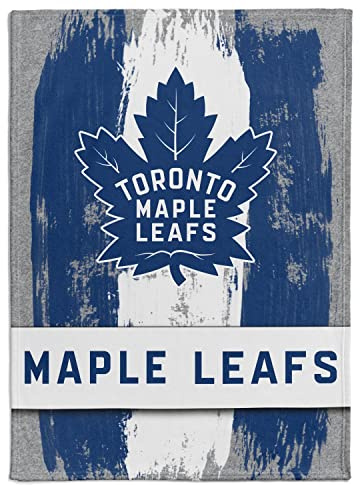 NHL Kuscheldecke Toronto Maple Leafs Decke Fleece Throw Brush Blanket 150x200