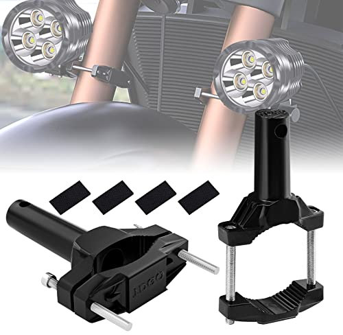 Ygmylandbb Lichtleiste Motorrad Halterung Motorrad Fahrrad Halterung Auto Full Bar Halter Klemme Offroad Rohrschellen Befestigungsklammern für LED Arbeitsleuchten (20–61 mm)