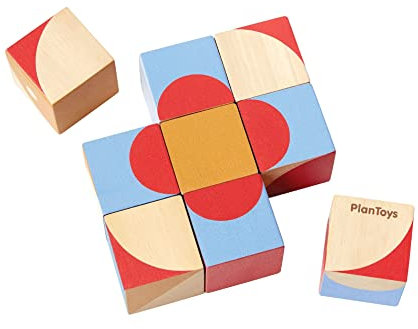 PlanToys Geo-Muster Würfel (4648)