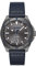 HUGO Analog Quarzuhr für Herren Kollektion #Visit mit Blaues Lederarmband - 1530302