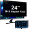 Monitor Filtro Privacy Schermo 24 Pollici 16:9, Rimovibile Pellicola Anti Luce Blu Antiriflesso de Protezione Screen Privacy Filter Compatibile con HP/dell/Acer/Lenovo/Thinkpad/Samsung/ASUS/Sony