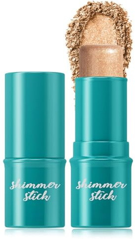 Vawolecy Contour Stick, Schattierungen mit Highlighter & Bronzer & Blush Cream Blush Highlighter Bronzer Pen, lang anhaltendes, glatt gleitendes Gesichtsilluminator Make-up