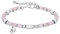 HAYOUWAY Geschenke für Mädchen Kinder Frauen Armband mit Buchstaben Rosenquarz Armband Edelstein Armbänder Perlenarmband Damen Beste Freundin Teenager Mädchen Geschenke Geburtstagsgeschenk für Mädchen
