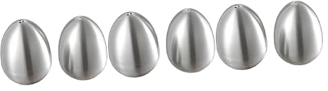 Cabilock 6 Piezas Pimenteros Con Forma De Huevo Saleros Con Forma De Huevo Contenedores De Especias Con Forma De Huevo Botellas De Especias Con Forma De Huevo Condimento En Forma De Huevo