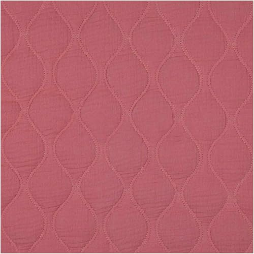Steppstoff Musselin Quilt Double Gauze Stepper ab 0,5m beidseitig gesteppt wattiert Oeko-Tex