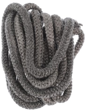 Zerodeko Fiberglass Rope Seal Gasket Replacement for Wood Stove High-Temperature Resistant Easy Installation Compatible Wood Fireplace Inserts