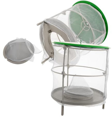 Toddmomy 2stücke Fliegenfalle Aus Netzgewebe Und Kunststoff Für Outdoor-nutzung Stallfliegenfalle Als Bienenfalle Und Fliegenkäfig Hängender Fliegenfänger Für Insektenfang