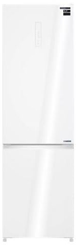 Frigorifico Combi Infiniton FGC-403C20, 405 L, 200 c, de Altura, D, Acabado en Cristal, No Frost Total (Blanco || FGC-403C20WDC)