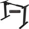 FLEXISPOT Electric Standing Desk Height Adjustable Sit Stand Desk with Heavy Duty Steel and Automatic Memory Smart Keyboard