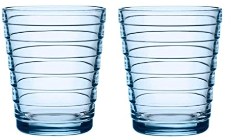 Iittala Aino Aalto Becher 22 cl, 2-er Set, aqua