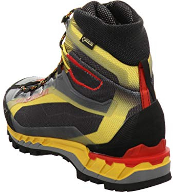 LA SPORTIVA M Trango Tech GTX Gelb-Schwarz - Gore-Tex Robuster technischer Herren Bergschuh, Größe EU 44 - Farbe Black