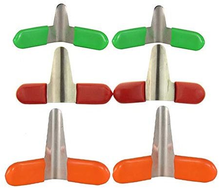 Loboo Idea 6pcs Padlock Shim Set Lock Pick Assistant Tools Professional Locksmith Tool (Multicolor, 6 pcs(New))