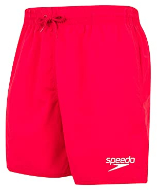 Speedo Essentials 16 Short de bain Homme, Fed Rouge, L