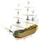 SIourso Wasserfahrzeug-Modellbausätze Model Schiff HMS Victory 1765 Western Wooden Sailboat Modellbausatz Der Britischen Royal Navy