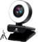 VITADE Webcam 1080P with Microphone & Ring Light 960A Pro USB Computer HD Web Cam, Plug and Play Camera for Laptop Mac Windows Gaming Xbox Skype Twitch Stream Video Calling Recording(Tripod Included)