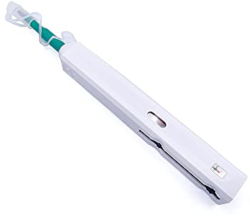 Elfcam® - Stylo de Nettoyage pour Fibre Optique, Adaptateur Femelle SC/FC/St (APC et UPC), Connecteurs Mâles SC/FC/St 2,5mm et Traversées, Plus de 800 Nettoyages, Lot de 2