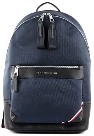 Tommy Hilfiger Herren 1985 Nylon Rucksack, Desert Sky