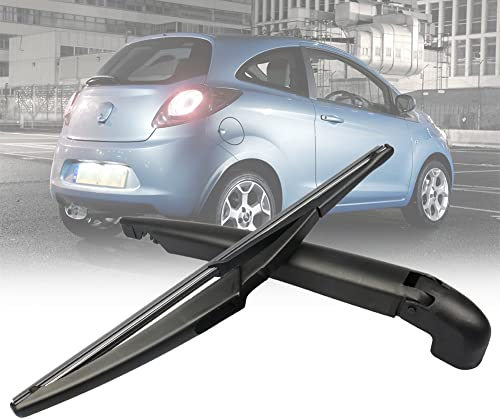 Heckscheibenwischer für Ford Ka Mk2 Hatchback, Auto Heckscheibenwischerarm Scheibenwischer Wischblattsatz & -blatt Scheibenwischer Fit für Ford Ka Mk2 Hatchback 11/2008-3/2017 (Ford Ka Mk2)
