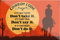 schilderkreis24 – Lustiger Spruch “Cowboy Code“ Magnet Pferde Stall Deko Kühlschrankmagnet Humor Geschenkidee Geburtstag Weihnachten 9x6 cm