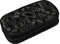 Perinsto Video Game Controller Background Pencil Case Big Capacity Multi Compartment Stationery Box Gaming Gadgets Pencil Pouch Holder Desk Organizer For School Office Home, Black