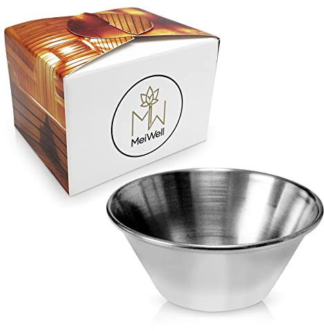 Kleine Sauna Verdampferschale aus Edelstahl für Ice Bits/Mentholkristalle - Perfekte Größe für einen Aufguss!