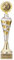 Pokale 6er Serie 54690 Silber/Gold mit Deckel 33,4 cm