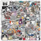Raccoon Aufkleber 100 Stück Wasserdicht Cartoon Tier Aufkleber für Wasserflaschen Skateboard Laptop Auto Fahrrad Scrapbook Gepäck Motorrad,Vinyl Kawaii Raccoon Stickers für Teenager Kinder Mädchen