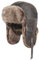 Unisex Trappermütze Russische Uschanka Kunstfell Bomber Jagdmütze Winter Earflap Hut Flieger Pilotenmütze Winddicht Thermo Trooper Hut Flauschig Super Warm Hut Skifahren Skaten Hut Verdickt für Damen