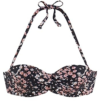 Lascana Damen Bügel-Bandeau-Bikini-Top