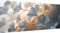 Qiaoqoo Ginkgo Biloba Diamond Art Painting Diamond Painting Bilder Erwachsene Basteln Eckige Steine Strass Stickerei Kreuzstich Kunst Handwerk Diamant Malerei Set für Haus Wanddekoration 75x30cm