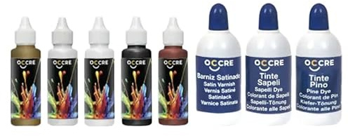 Occre Farbset zum Bemalen und Veredeln des Segelschiffs Belle Poule - Code 90559