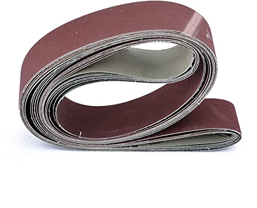 Schleifband 6 STÜCKE 2 x 72 Metall Schleifbänder Körnung Gürtel Sander Schleifen Polieren Schleifpapier 180/240/320/400/600/800 GRIT