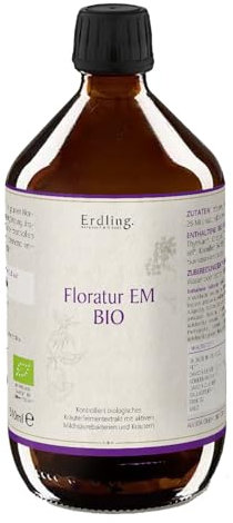 Erdling Floratur EM Bio | Effektive Mikroorganismen für ein gutes Bauchgefühl | 510 ml